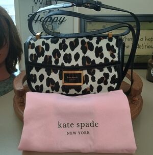 Kate Spade KATY Leopard Haircalf Shoulder/Crossbody